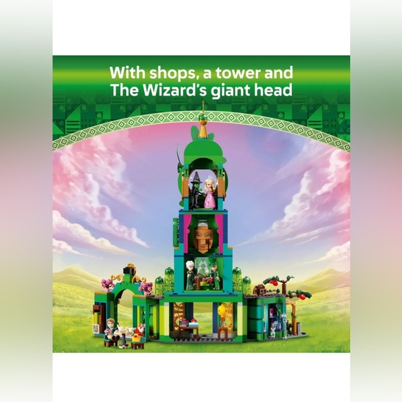 🌀LEGO WICKED WELCOME TO EMERALD CITY COLLECTABLE TOY 2024 -  NEW IN BOX - Picture 4 of 10